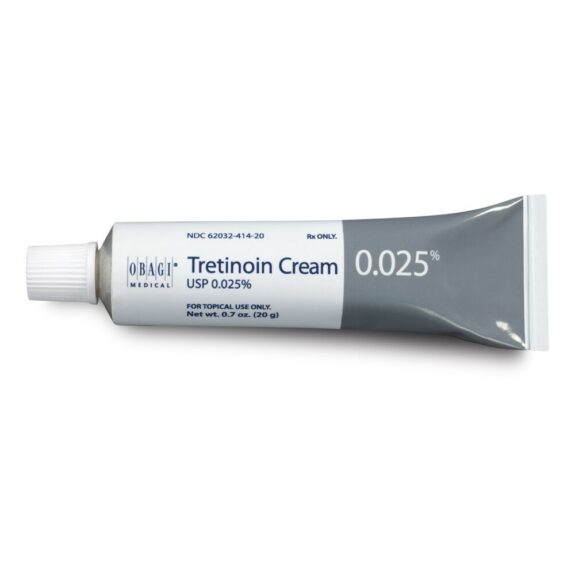 Tretinoin Cream USP 0.025% tube