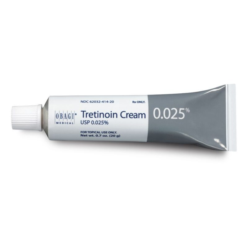 Tretinoin Cream USP 0.025% tube