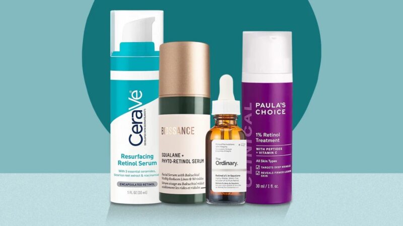 Retin-A cream tube, skincare product.