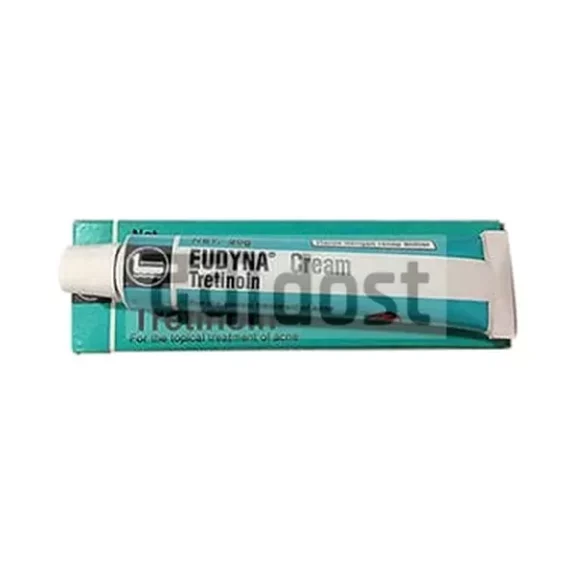 Eudyna Tretinoin Cream tube.