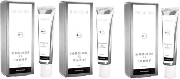 Bihakuen Tretinoin cream tube.