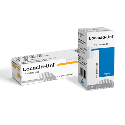 Locacid Tretinoin Cream tube