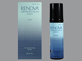0.02% Tretinoin cream tube