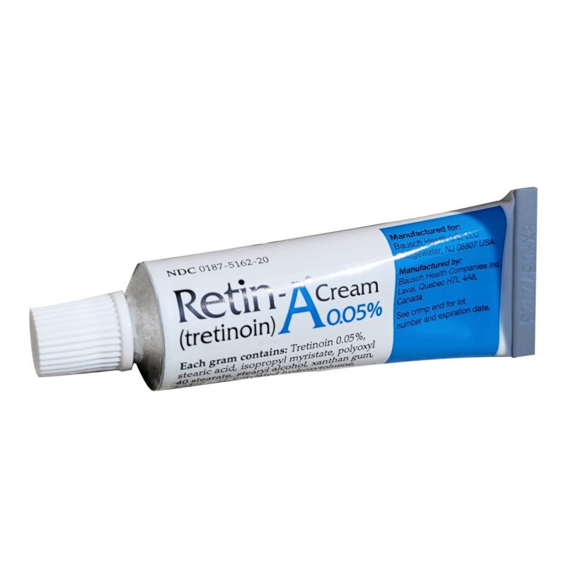 Retin-A Tretinoin Cream tube.