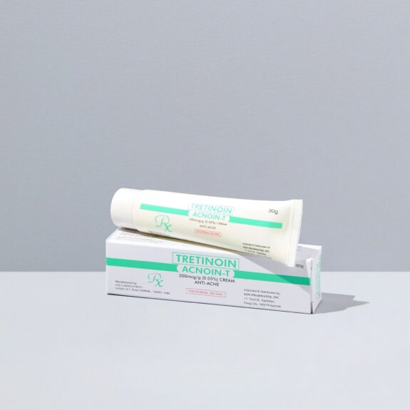 Acnoin T Cream tube.