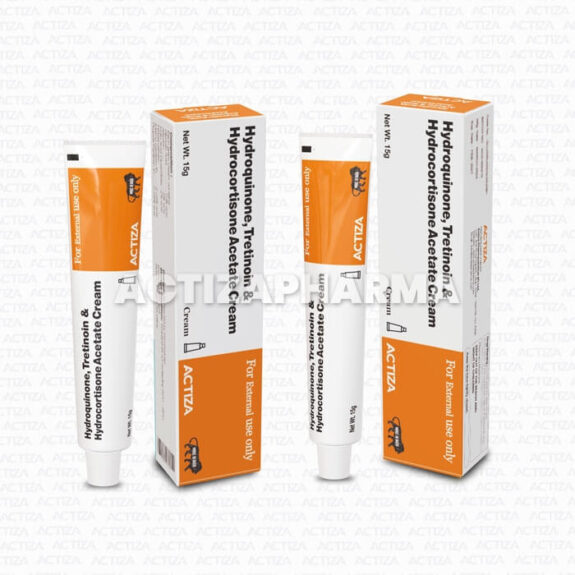 Tretinoin Hydroquinone Hydrocortisone Cream tube
