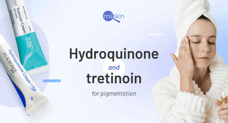 Hydroquinone & Tretinoin cream for melasma treatment.