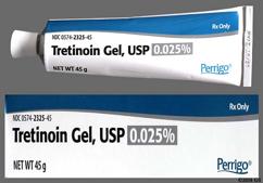 Tretinoin Gel 0.025% tube with GoodRx coupon.