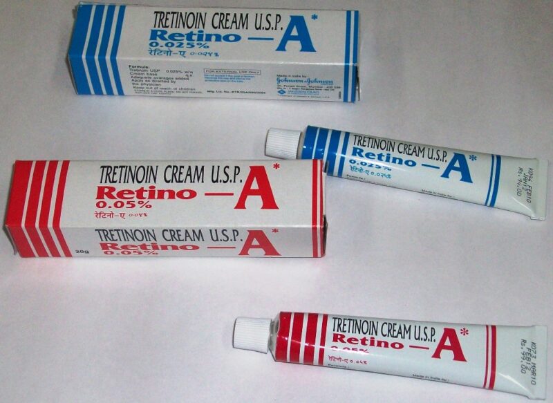 Retino-A 0.025% cream tube