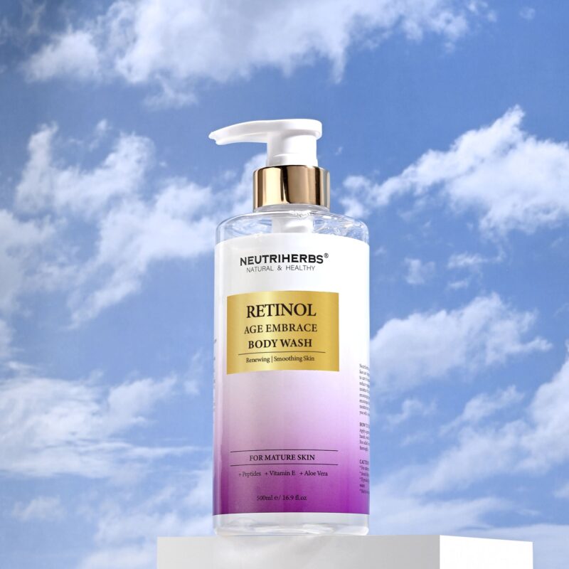 Tretinoin body cream application.