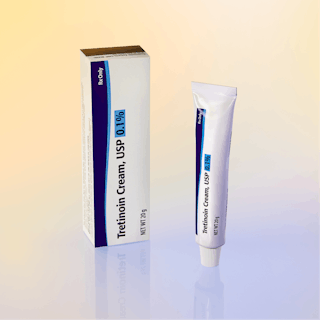 Tretinoin USP 0.1 cream tube