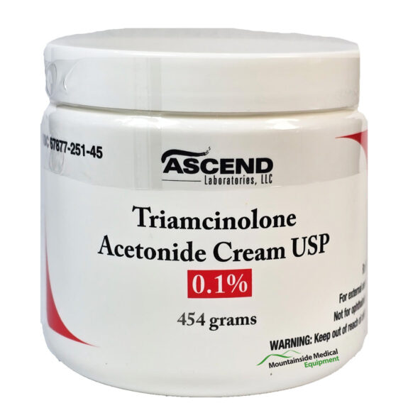 Acetonide Cream USP, topical medication.