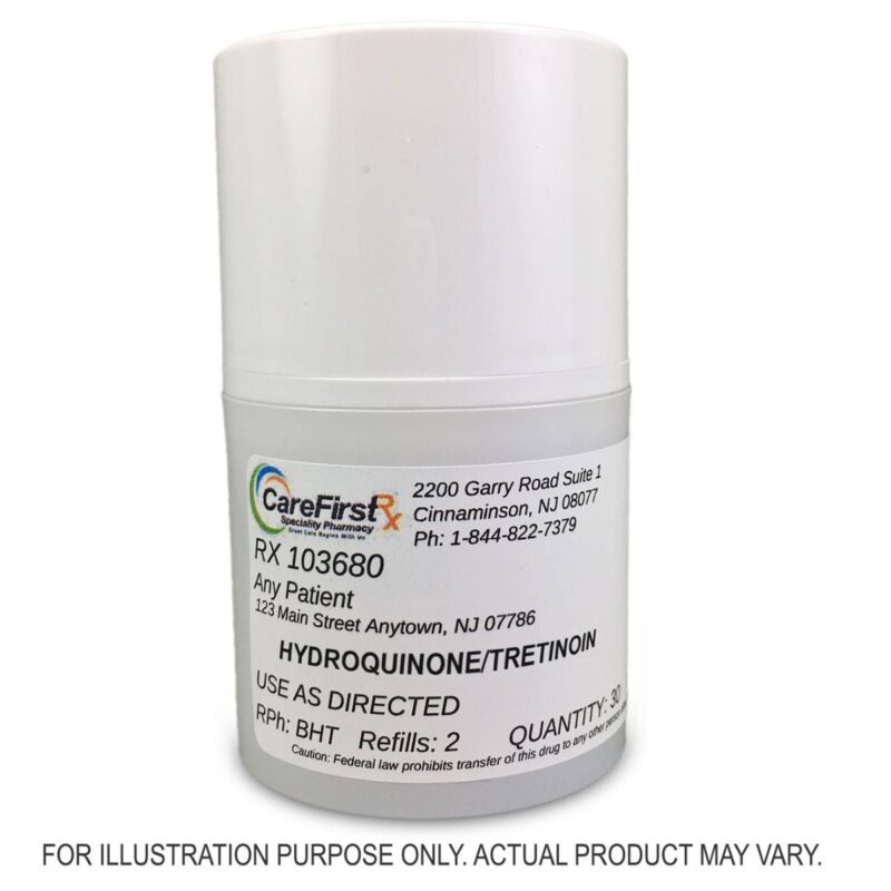 Hydroquinone Tretinoin Cream jar