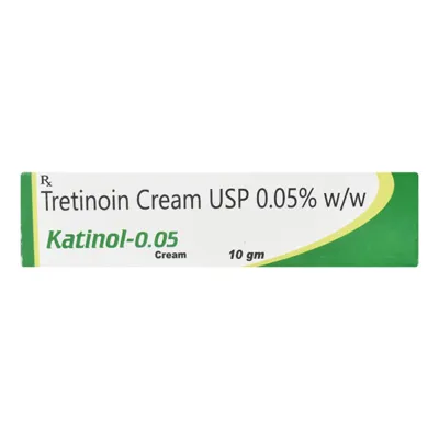 Katinol 0.05 topical solution bottle