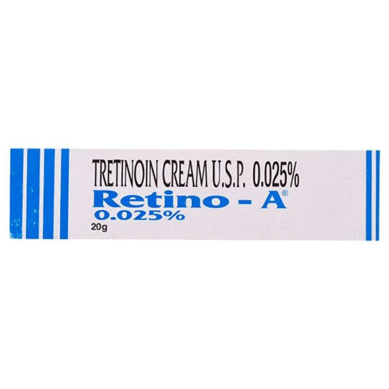 Retino-A 0.25% cream tube