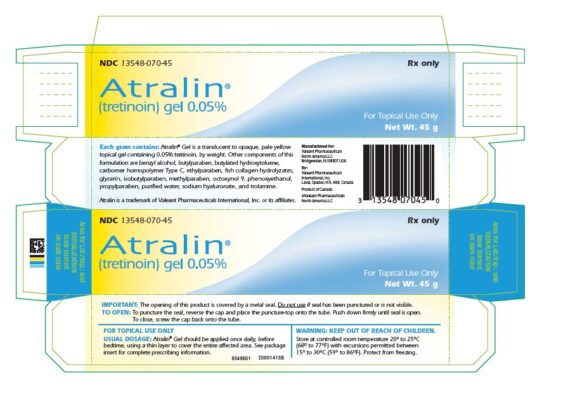 Atralin Tretinoin Gel 0.05% — product image