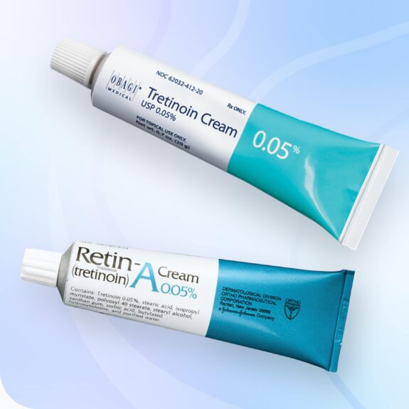 Tretinoin 0.05% cream tube