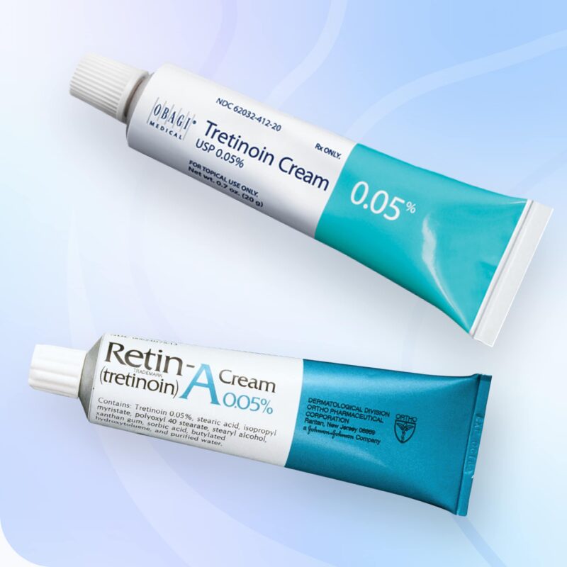 Tretinoin 0.05% cream tube