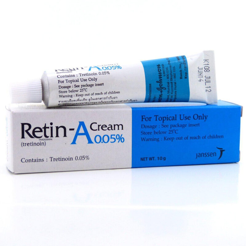 Tretinoin cream for molluscum treatment.