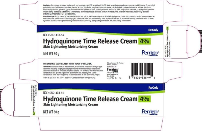Hydroquinone Time Release Cream jar