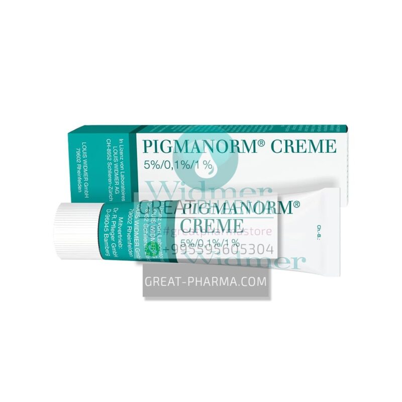 Pigmanorm Hydroquinone cream tube