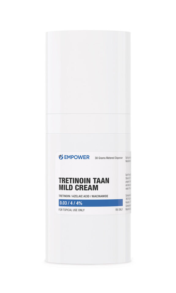 Tretinoin gel, pharmacy-grade.