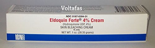Eldoquin Forte 4% Cream tube.