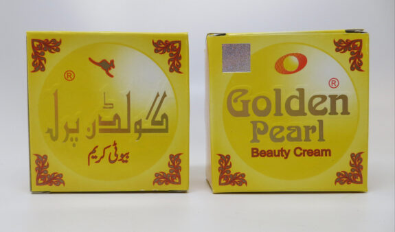 Golden Pearl Hydroquinone skin lightening cream.