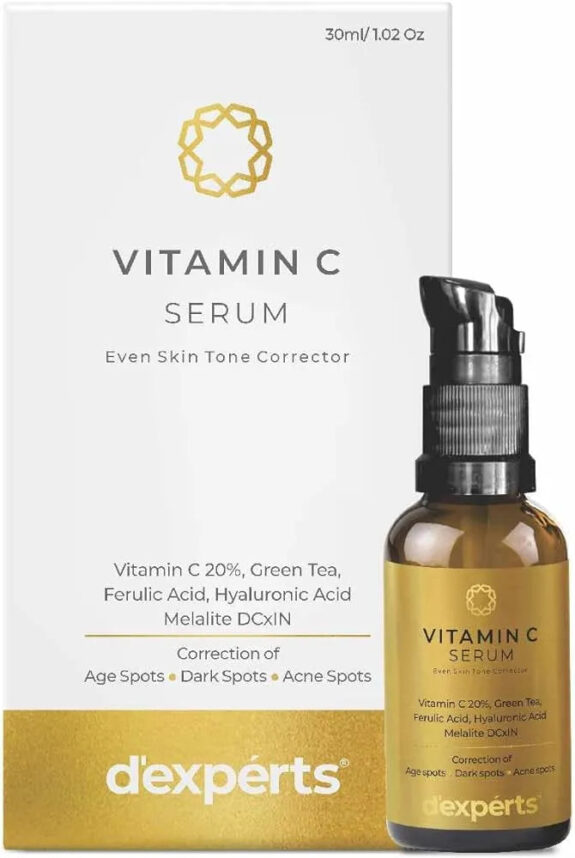 Melalite Serum bottle and packaging.