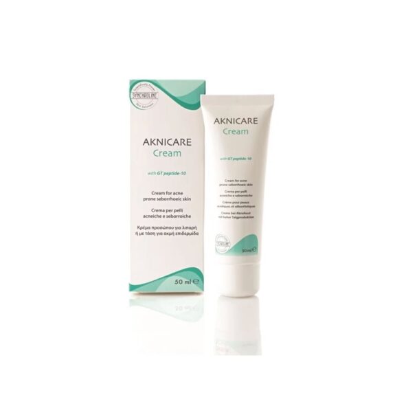 Aknicare Cream jar.