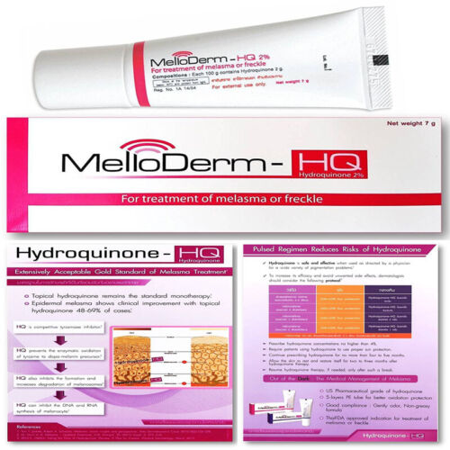 Melloderm Hydroquinone cream tube