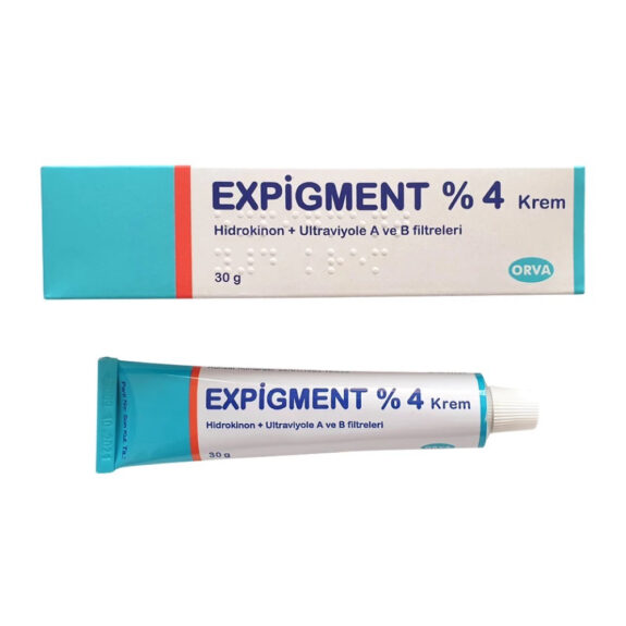 Expigment Hydroquinone skin lightening cream.