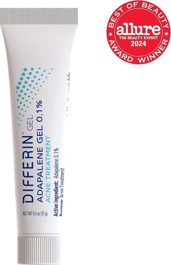 Differin Bleaching Cream tube.