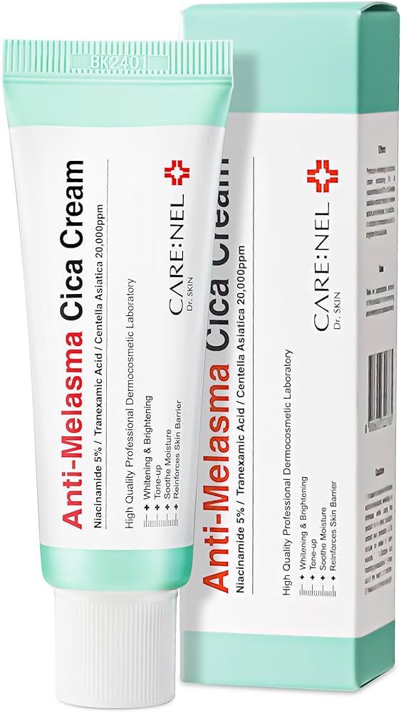 Hydroquinone cream for melasma treatment.