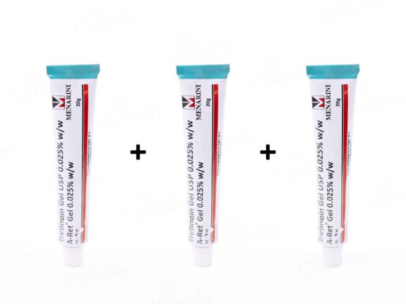A Ret 0.025 Gel, skincare product.