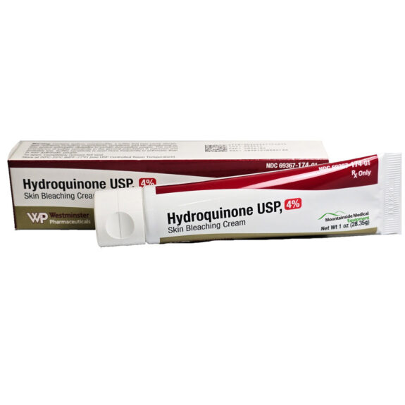 20% Hydroquinone skin lightening cream.