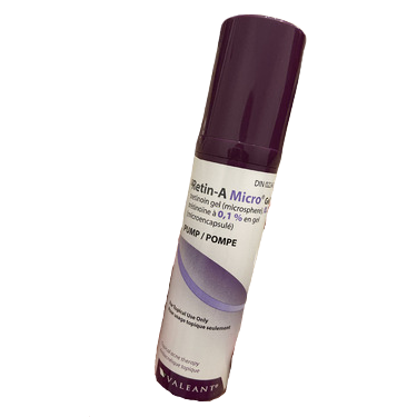Tretinoin Micro Gel tube.