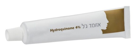 Esomed Gel Hydroquinone 4% skin lightening treatment.