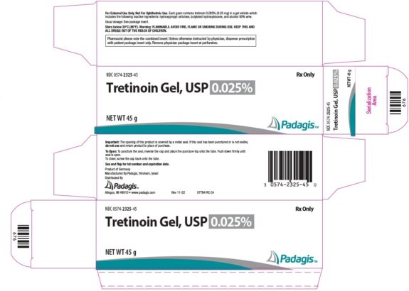 Tretinoin Micro cream tube.