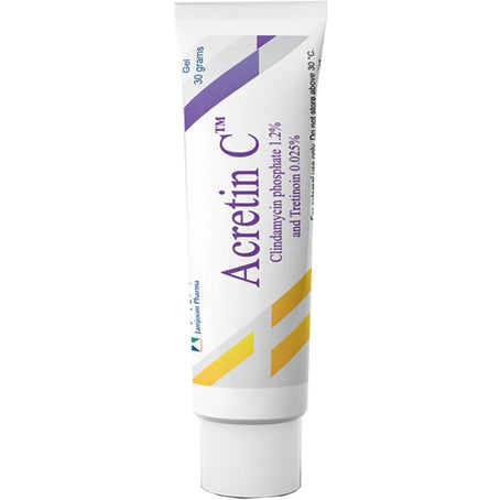 Acretin C Gel tube.