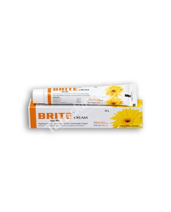 Brite Hydroquinone Cream jar