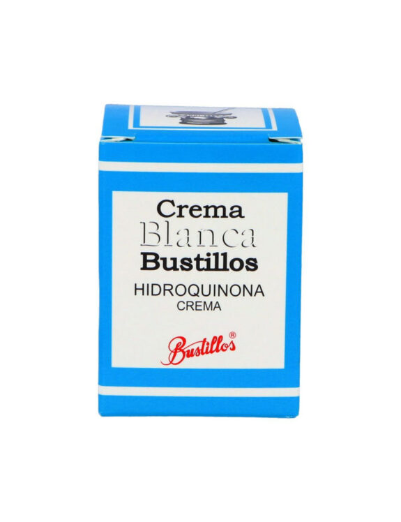 Crema Blanca Bustillos Hydroquinone Cream jar