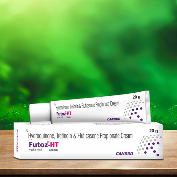 Hydroquinone Tretinoin Fluticasone Propionate Cream tube