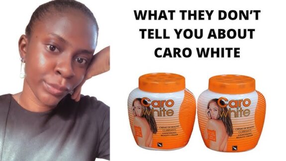 Caro White Hydroquinone skin lightening cream.