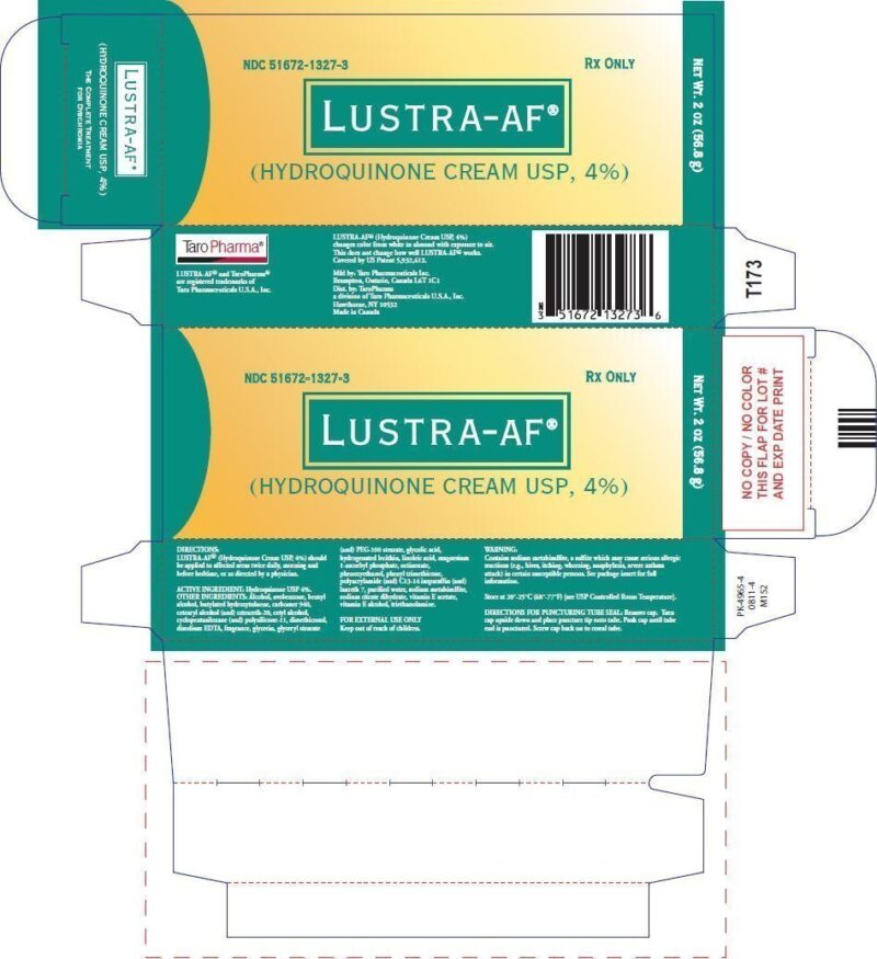 Lustra Skin Bleaching Cream jar