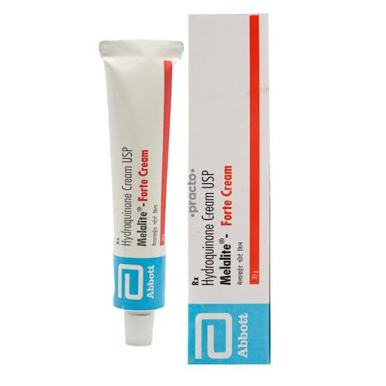 Melalite Price whitening cream jar.