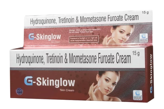 Hydroquinone Tretinoin Mometasone Furoate Cream. Skin brightening cream.