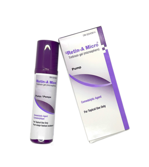 Tretinoin Microsphere Gel 0.04% Retin-A Micro, product image.
