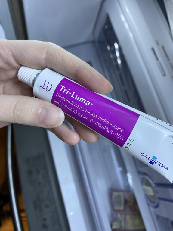 Triluma Reddit skin lightening cream.