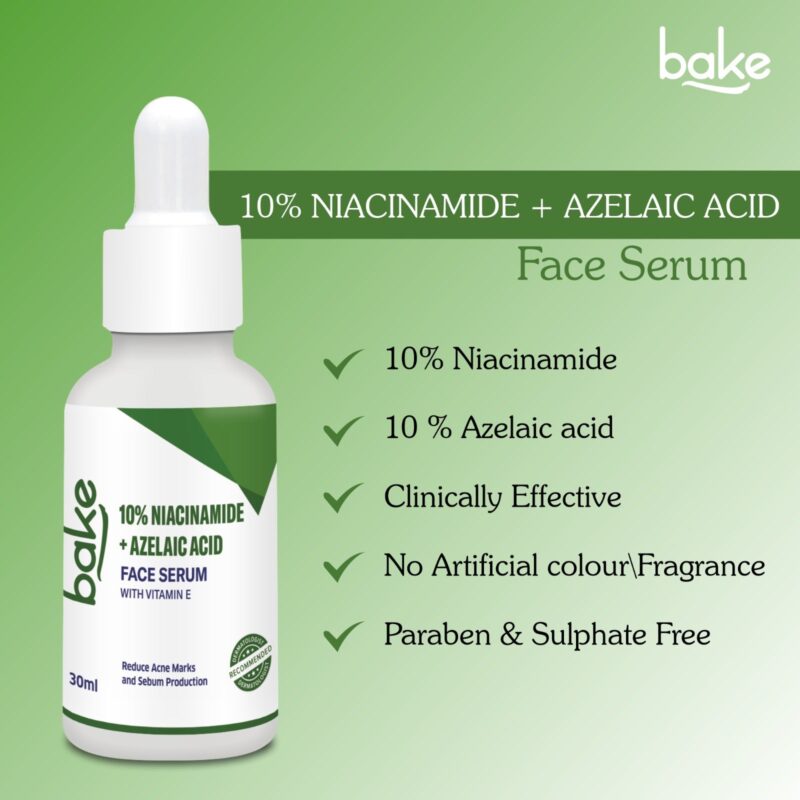 Azelaic Acid & Niacinamide serum bottle